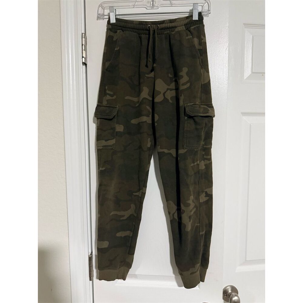 Sonoma Kids Camo Cargo Jogger Pants Size 12 Multicolor Casual